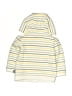 Mayoral Stripes Yellow Zip Up Hoodie Size 0-3 mo - photo 2