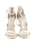 Lulus Solid Ivory Gold Sandals Size 10 - photo 2