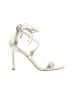 Lulus Solid Ivory Gold Sandals Size 10 - photo 1