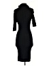BCBGMAXAZRIA Solid Black Cocktail Dress Size S - photo 2