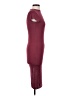 Windsor Solid Burgundy Casual Dress Size S - photo 4