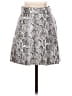 French Connection 100% Polyester Animal Print Gray Formal Skirt Size 0 - photo 2