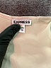 Express 100% Rayon Ivory Short Sleeve Top Size XS - photo 7