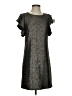 Collective Concepts Metallic Gray Casual Dress Size S - photo 1