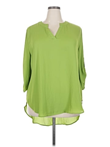 Cato 3/4 Sleeve Blouse (view 1)