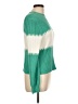 Calligraphie Color Block Green Pullover Sweater Size L - photo 4