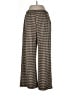 Shein Houndstooth Brown Casual Pants Size L - photo 2