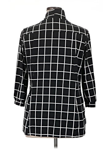 Robert Louis 3/4 Sleeve Button-Down Shirt (view 2)