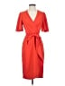 Donna Morgan Orange Cocktail Dress Size 2 - photo 1