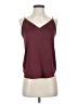 Express 100% Polyester Burgundy Tank Top Size XS - photo 1