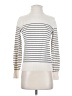 H&M Stripes Ivory Turtleneck Sweater Size S - photo 1