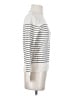 H&M Stripes Ivory Turtleneck Sweater Size S - photo 4