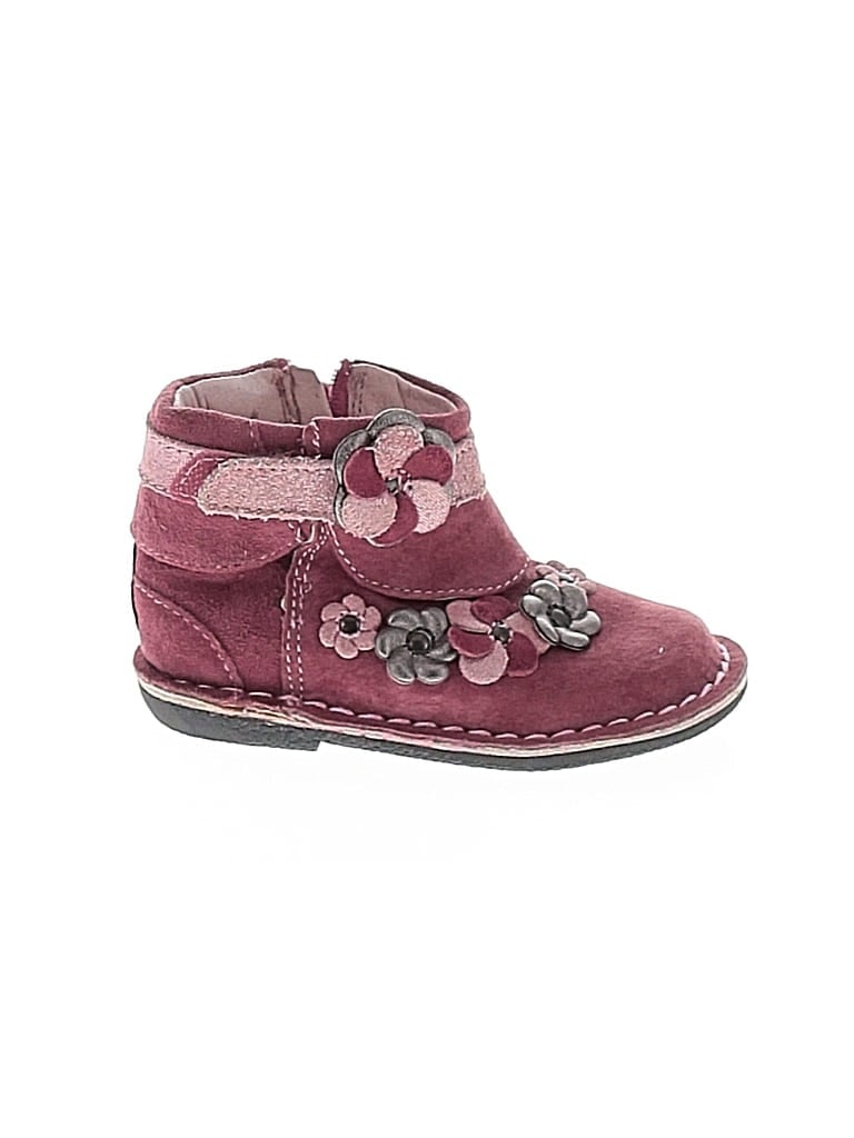 Pre-owned Stride Rite Kids' Ankle Boots In Pink