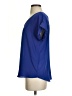 Assorted Brands 100% Polyester Blue Short Sleeve Blouse Size S - photo 5