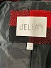 Delia's Plaid Red Coat Size XL - photo 6