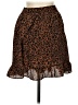 Sienna Sky Animal Print Brown Casual Skirt Size M - photo 2