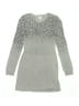 Splendid Animal Print Gray Pullover Sweater Size 10 - photo 1