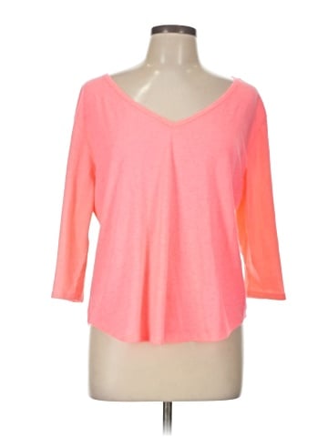 Victoria's Secret 3/4 Sleeve T-Shirt (view 1)