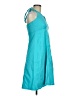 Esprit Solid Teal Casual Dress Size 6 - photo 4