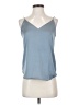 Express 100% Polyester Blue Tank Top Size XS - photo 1