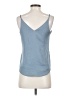Express 100% Polyester Blue Tank Top Size XS - photo 2