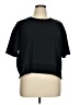 Cobble Lane Black Short Sleeve Top Size XL - photo 1