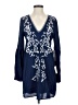 Lulus 100% Rayon Blue Long Sleeve Blouse Size S - photo 1