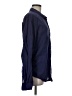 James Perse Solid Blue Long Sleeve Button-Down Shirt Size Med (2) - photo 4