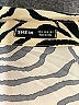 Shein 100% Polyester Animal Print Ivory Long Sleeve Blouse Size 4 - photo 7