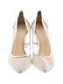 Jessica Simpson Metallic Silver Heels Size 9 - photo 2
