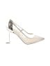 Jessica Simpson Metallic Silver Heels Size 9 - photo 1