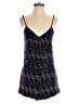 Parker 100% Viscose Chevron-herringbone Blue Romper Size S - photo 1