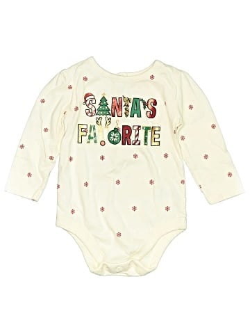 Holiday Time Long Sleeve Onesie (view 1)