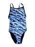 Sporti Graphic Blue One Piece Swimsuit Size EU (FR) 34 - photo 1