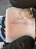 Cotton Bleu 100% Polyester Blue Long Sleeve Blouse Size L - photo 8