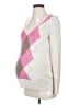 Old Navy - Maternity Argyle Ivory Pullover Sweater Size S - photo 1