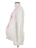 Old Navy - Maternity Argyle Ivory Pullover Sweater Size S - photo 5