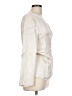 Theory 100% Viscose Ivory Jacket Size L - photo 4