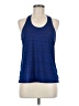 Nike 100% Polyester Blue Active Tank Size M - photo 1