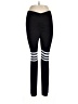 Unbranded Stripes Black Leggings Size L - photo 1