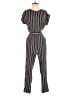 Halogen 100% Polyester Stripes Blue Jumpsuit Size 2 (petite) - photo 1