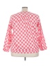 Assorted Brands 100% Cotton Pink 3/4 Sleeve Blouse Size 24 - photo 2