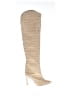 Schutz 100% Leather Ivory Boots Size 5 1/2 - photo 1