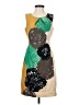 Tabitha 100% Cotton Graphic Green Cocktail Dress Size 0 - photo 1