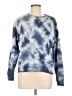 90 Degree by Reflex Tie-dye Blue Pullover Sweater Size M - photo 1