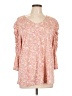 Cato Pink 3/4 Sleeve T-Shirt Size L - photo 1