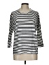 Humanoid Stripes Silver 3/4 Sleeve T-Shirt Size L (estimated) - photo 1