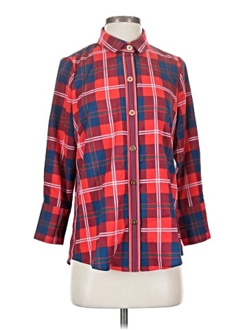 Gretchen Scott Designs 3/4 Sleeve Button-Down Shirt (view 1)