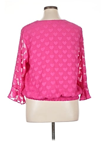 Cato 3/4 Sleeve Blouse (view 2)