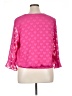 Cato 100% Polyester Pink 3/4 Sleeve Blouse Size XL - photo 2